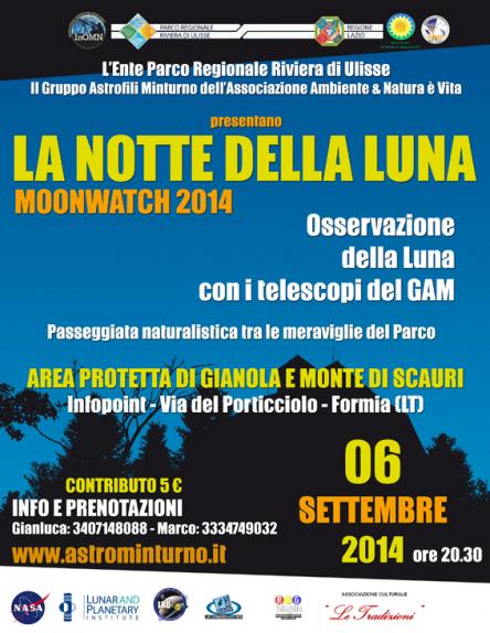 La notte della Luna - Moonwatch 2014