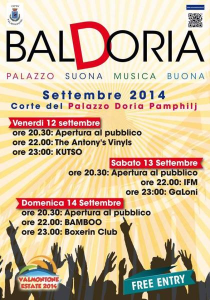 A VALMONTONE TORNA BALDORIA, IL FESTIVAL DI MUSICA E CULTURA