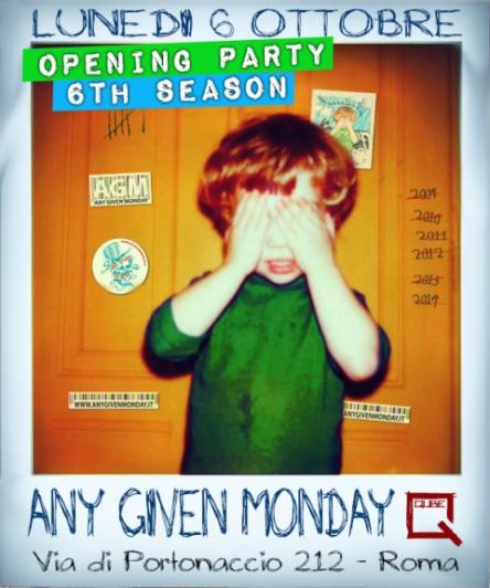 Al via la sesta stagione di Any Given Monday, la movida riparte dal Qube