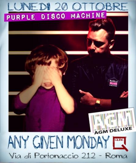 Purple Disco Machine super ospite di Any Given Monday edizione deluxe