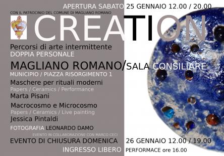 CREATION mostra di arte contemporanea itinerante seconda tappa