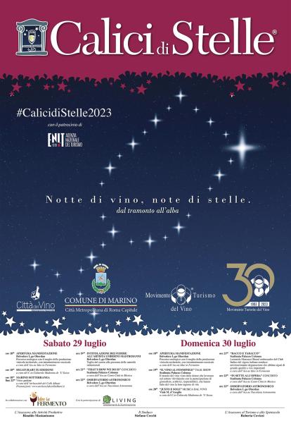 “CALICI DI STELLE” - MARINO, 29 e 30 luglio 2023