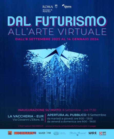 OmoGirando la mostra Dal Futurismo all’arte virtuale alla Vaccheria