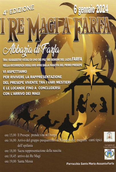 I RE MAGI A FARFA