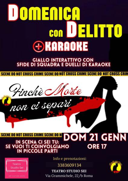 Domenica con delitto + karaoke