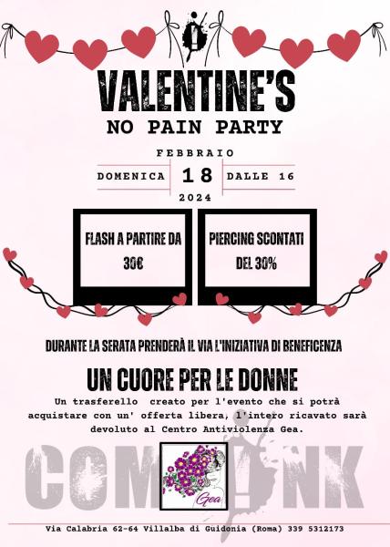 Valentine's No Pain Party