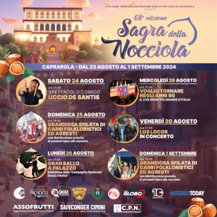 Sagra della Nocciola Caprarola - 68ª Edizione