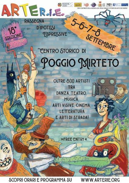 ARTEr.i.e 2024 il borgo di Poggio Mirteto si colora di artisti!