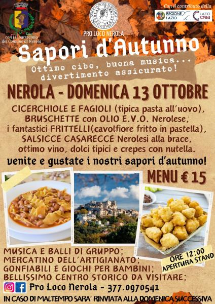 SAPORI D'AUTUNNO