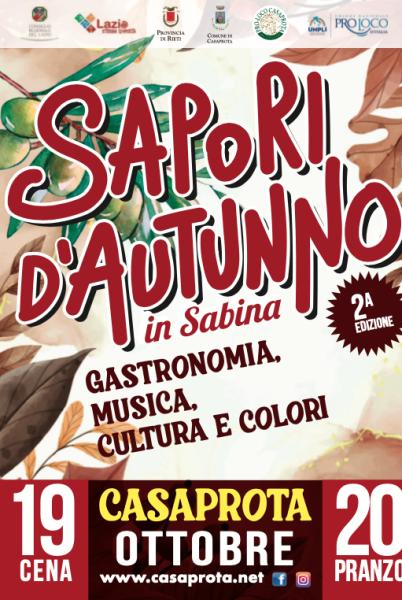 Casaprota, sapori d'autunno 19-20 ottobre