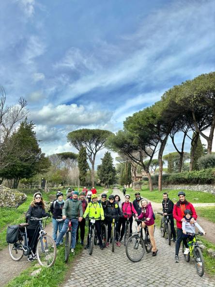 appia antica, caffarella, acquedotti ebike tour, piccoli gruppi IN INGLESE 19 ottobre 2024