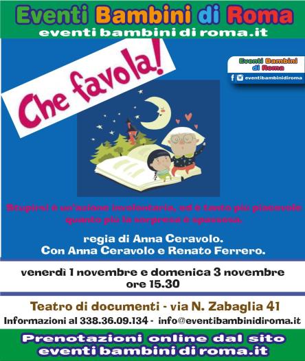 Spettacolo teatrale per bambini 