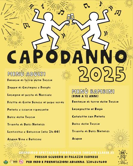 Capodanno a Caprarola, Viterbo - Scuderie di Palazzo Farnese