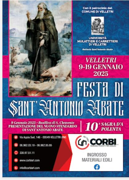 Festa di Sant'Antonio Abate e sagra della polenta