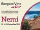 Borgo diVino in Tour a Nemi (RM): 13, 14, 15 Settembre 2024.